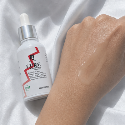 Customer review photo for LURE Brightening Serum