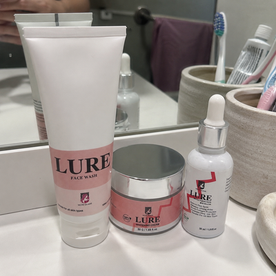 Customer review photo for LURE Brightening Serum