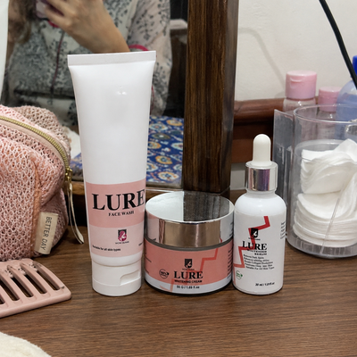 Customer review photo for LURE Brightening Face Wash