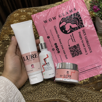 Customer review photo for LURE Brightening Face Wash