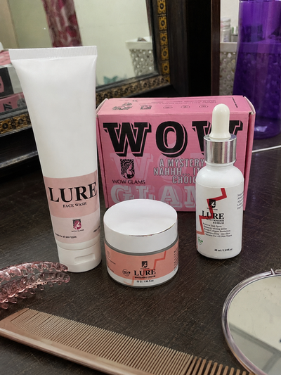 Customer review photo for LURE Brightening Face Wash