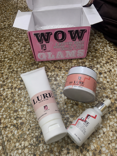 Customer review photo for LURE Brightening Face Wash