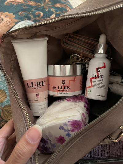 Customer review photo for LURE Brightening Face Wash