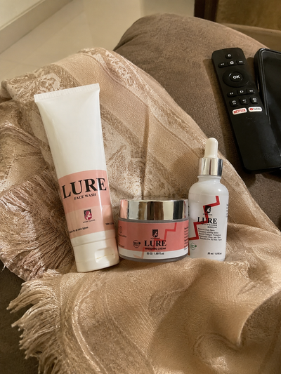 Customer review photo for LURE Brightening Face Wash