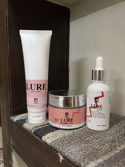 Customer review photo for LURE Brightening Face Wash