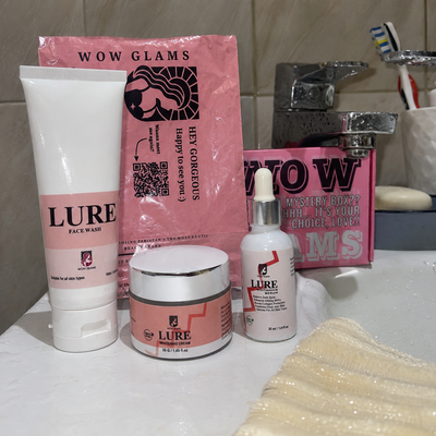 Customer review photo for LURE Brightening Face Wash