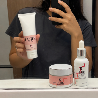 Customer review photo for LURE Brightening Serum