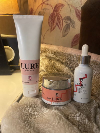 Customer review photo for LURE Brightening Cream