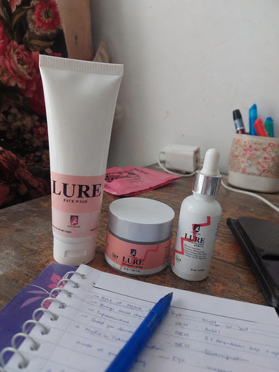 Customer review photo for LURE Brightening Cream