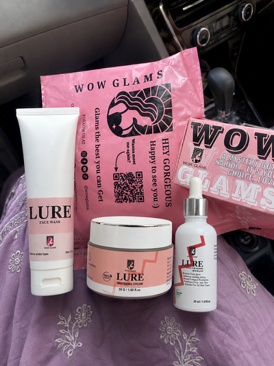 Customer review photo for LURE Brightening Cream