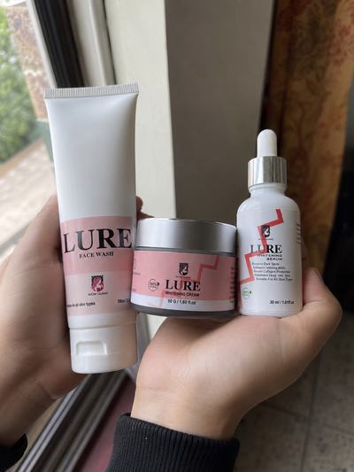 Customer review photo for LURE Brightening Serum