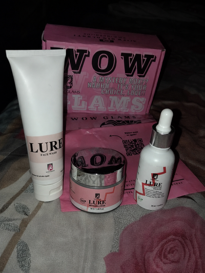 Customer review photo for LURE Brightening Serum