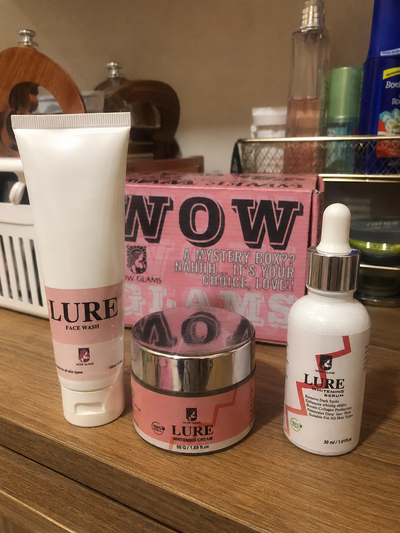 Customer review photo for LURE Brightening Serum