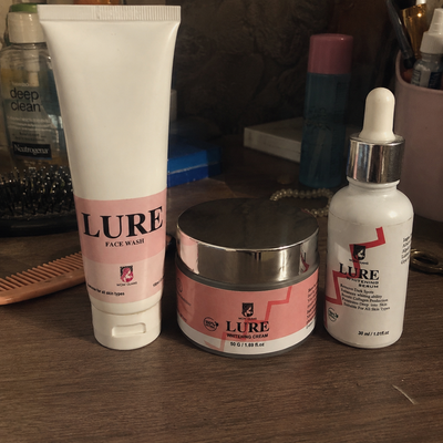 Customer review photo for LURE Brightening Serum