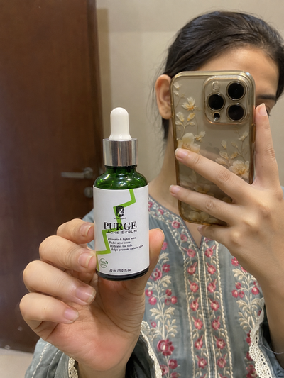 Customer review photo for PURGE Acne Care Serum