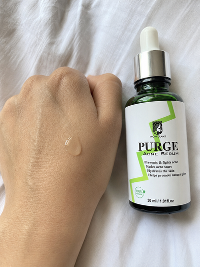 Customer review photo for PURGE Acne Care Serum