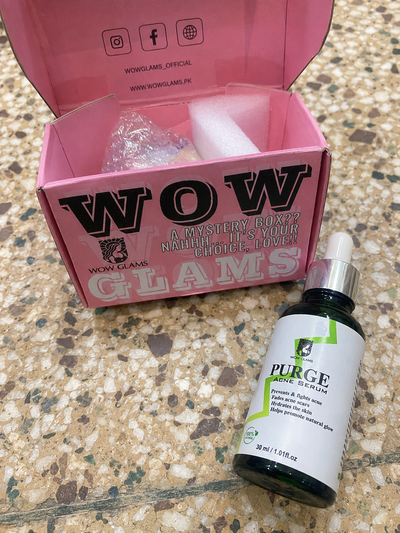 Customer review photo for PURGE Acne Care Serum
