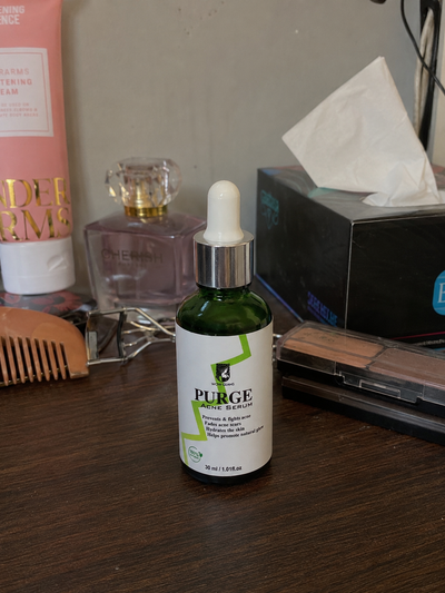 Customer review photo for PURGE Acne Care Serum