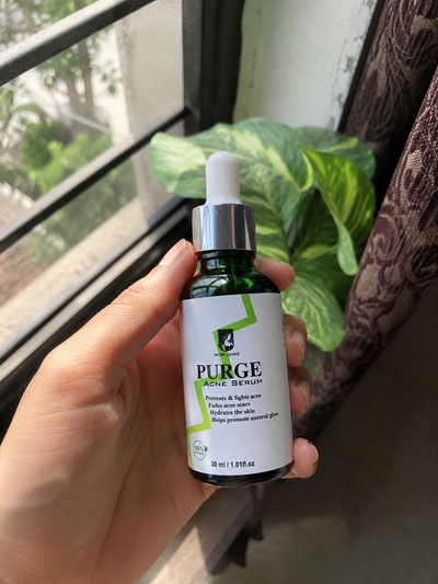 Customer review photo for PURGE Acne Care Serum