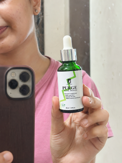 Customer review photo for PURGE Acne Care Serum