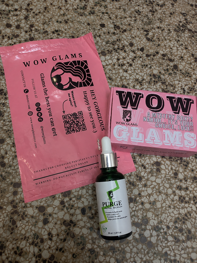 Customer review photo for PURGE Acne Care Serum