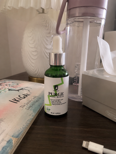 Customer review photo for PURGE Acne Care Serum