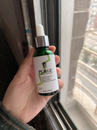 Customer review photo for PURGE Acne Care Serum