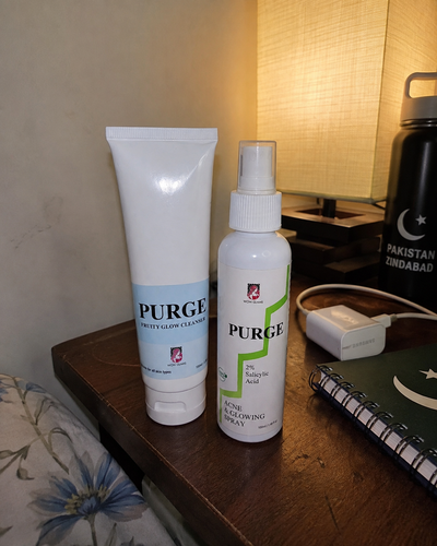 Customer review photo for PURGE Mist | Hydrating Face Mist Spray
