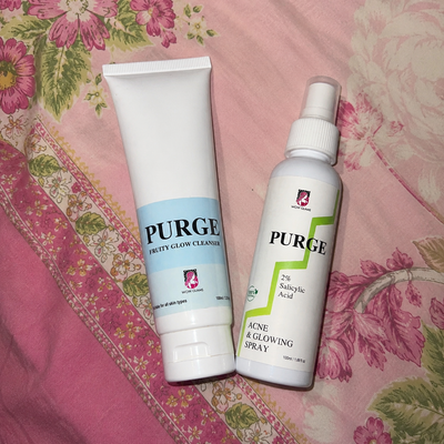 Customer review photo for PURGE Mist | Hydrating Face Mist Spray