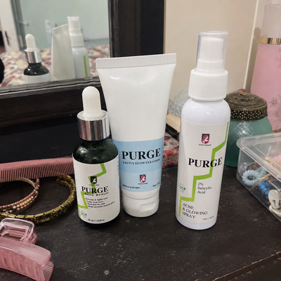 Customer review photo for PURGE Mist | Hydrating Face Mist Spray