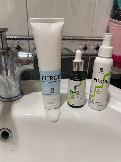Customer review photo for PURGE Cleanser