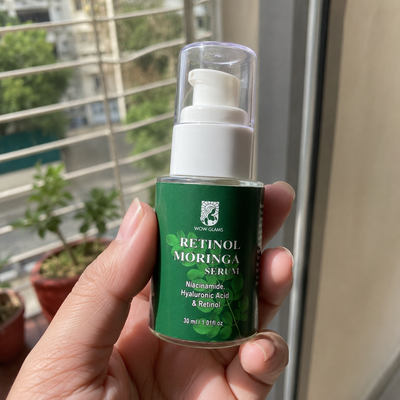 Customer review photo for Moringa Retinol Serum