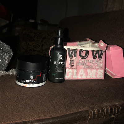 Customer review photo for REVIVE Anti Aging Skin Care