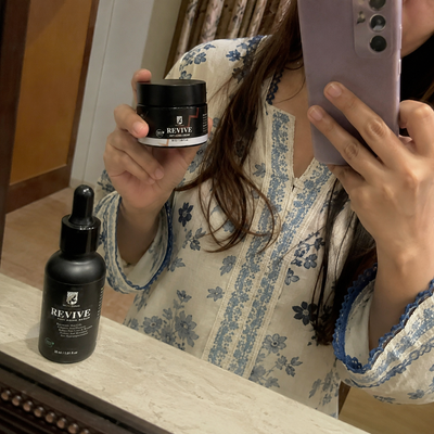 Customer review photo for REVIVE Anti-Aging Serum