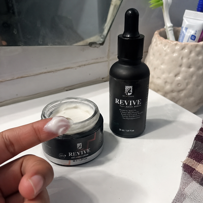Customer review photo for REVIVE Anti-Aging Serum