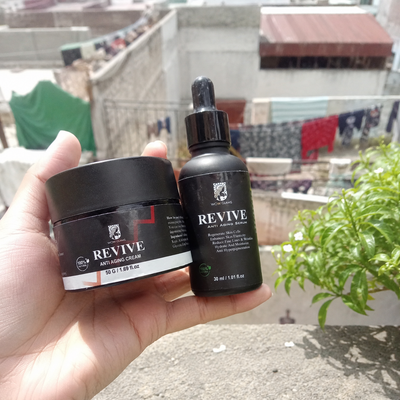 Customer review photo for REVIVE Anti-Aging Serum
