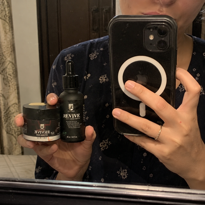 Customer review photo for REVIVE Anti-Aging Serum