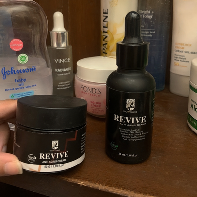 Customer review photo for REVIVE Anti Aging Skin Care