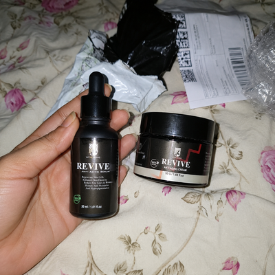 Customer review photo for REVIVE Age Defying Cream
