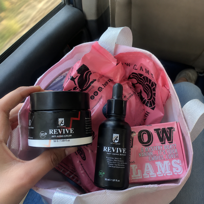 Customer review photo for REVIVE Anti Aging Skin Care
