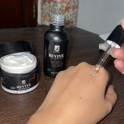 Customer review photo for REVIVE Anti-Aging Serum