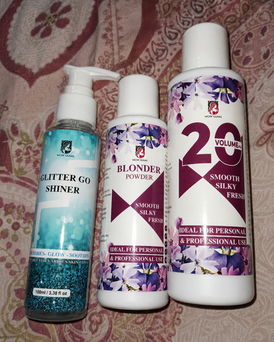 Customer review photo for Best Skin Polish | Mini Facial Kit