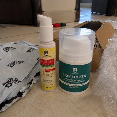Customer review photo for Skin Locker Moisturizer