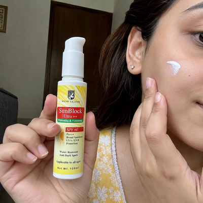 Customer review photo for Sunblock SPF 60