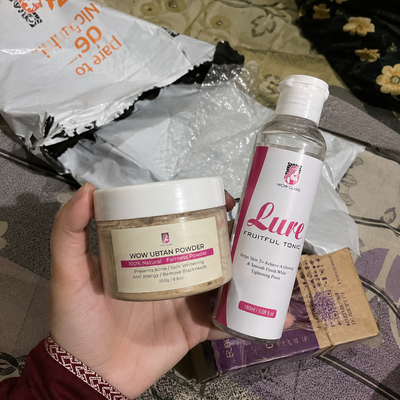 Customer review photo for Wow Ubtan Powder
