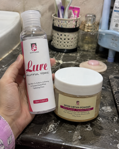 Customer review photo for Wow Ubtan Powder
