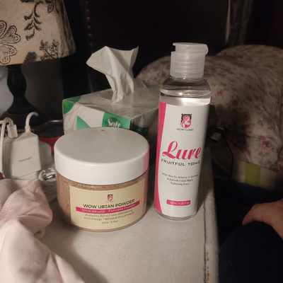 Customer review photo for Wow Ubtan Powder