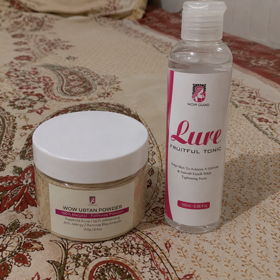 Customer review photo for Wow Ubtan Powder