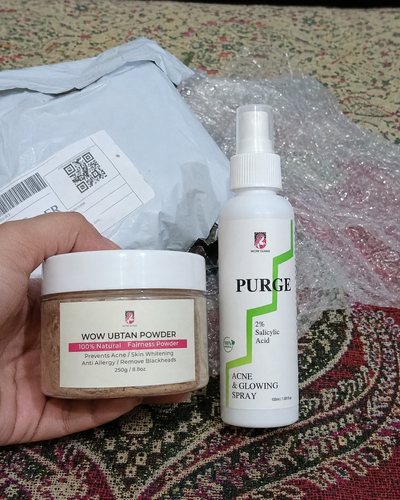 Customer review photo for Wow Ubtan Powder