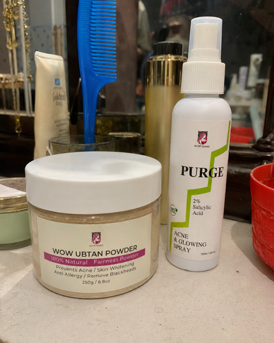 Customer review photo for Wow Ubtan Powder